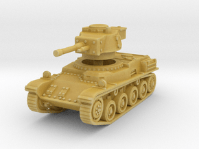 Toldi II Tank 1/76 in Tan Fine Detail Plastic