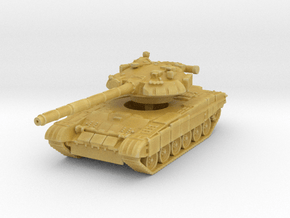 T-80U MBT 1/144 in Tan Fine Detail Plastic