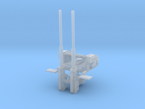 12.8 cm Twin Flak 40 1/100 in Clear Ultra Fine Detail Plastic