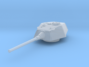 E-100 Tank Turret 1/120 in Clear Ultra Fine Detail Plastic