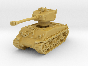 M4A3E8 Sherman 76mm 1/100 in Tan Fine Detail Plastic