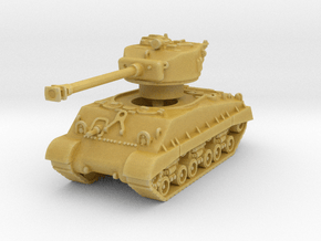 M4A3E8 Sherman 76mm (sandshield) 1/100 in Tan Fine Detail Plastic