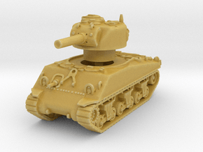 M4A3 Sherman 105mm 1/87 in Tan Fine Detail Plastic