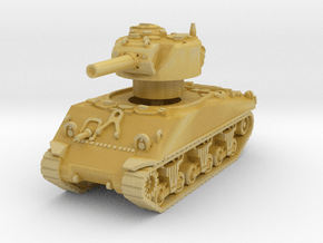 M4A3 Sherman 105mm 1/56 in Tan Fine Detail Plastic