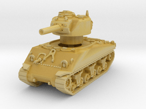 M4A3 Sherman 105mm 1/200 in Tan Fine Detail Plastic