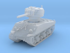 M4A3 Sherman 75mm 1/100 in Clear Ultra Fine Detail Plastic