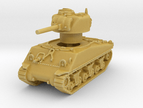 M4A3 Sherman 75mm late 1/87 in Tan Fine Detail Plastic