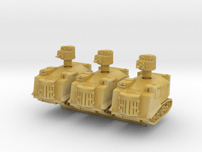 NI Odessa Tank (x3) 1/200 in Tan Fine Detail Plastic