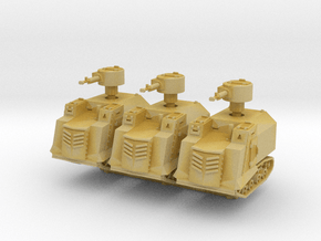 NI Odessa Type 2 Tank (x3) 1/200 in Tan Fine Detail Plastic