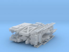 Karl Gerat Rail Transport 1/120 in Clear Ultra Fine Detail Plastic