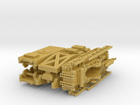 Karl Gerat Rail Transport 1/144 in Tan Fine Detail Plastic
