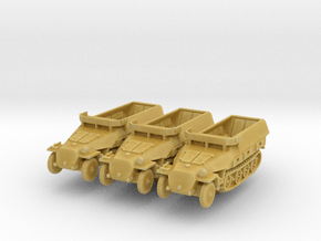 Sdkfz 251/18 D Map Table (x3) 1/200 in Tan Fine Detail Plastic