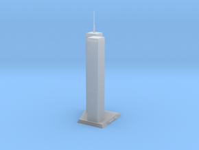 World Trade Center  in Clear Ultra Fine Detail Plastic
