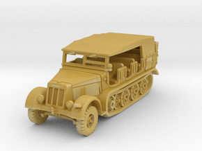 Sdkfz 7 early (covered) 1/76 in Tan Fine Detail Plastic