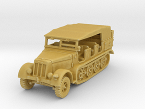 Sdkfz 7 mid (covered) 1/100 in Tan Fine Detail Plastic