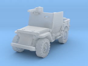 Jeep Willys Armored 1/56 in Clear Ultra Fine Detail Plastic