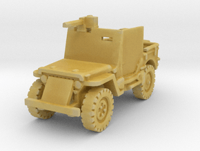 Jeep Willys Armored 1/220 in Tan Fine Detail Plastic