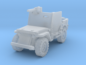 Jeep Willys Armored 1/220 in Clear Ultra Fine Detail Plastic