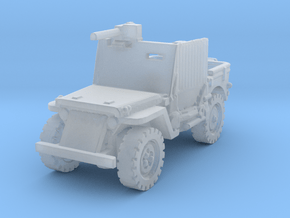 Jeep Willys Armored 1/285 in Clear Ultra Fine Detail Plastic