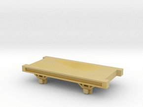 OO9 NG Truck / Wagon Chassis in Tan Fine Detail Plastic