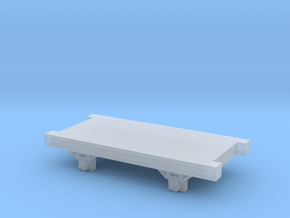 OO9 NG Truck / Wagon Chassis in Clear Ultra Fine Detail Plastic