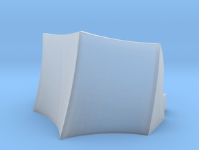 OO / HO Snowplough Type 3 Size 3 in Clear Ultra Fine Detail Plastic