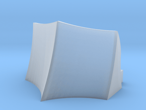 OO / HO Snowplough Type 3 Size 2 in Clear Ultra Fine Detail Plastic