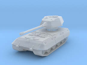 E-100 (Rear Turret) (skirts) 1/120 in Clear Ultra Fine Detail Plastic
