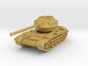 T-54-3 Mod. 1951 1/87 in Tan Fine Detail Plastic