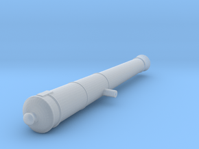 6lb Long Gun in Clear Ultra Fine Detail Plastic