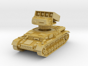 Panzer IV Raketenwerfer 1/56 in Tan Fine Detail Plastic