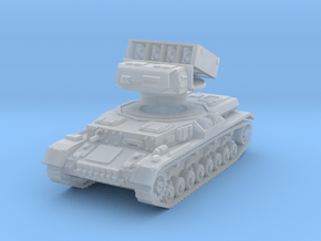 Panzer IV Raketenwerfer 1/56 in Clear Ultra Fine Detail Plastic