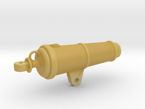 1:24 32-pounder Carronade barrel in Tan Fine Detail Plastic