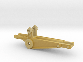 AA Mount for DShK machine Gun part B Scale 1:12 in Tan Fine Detail Plastic