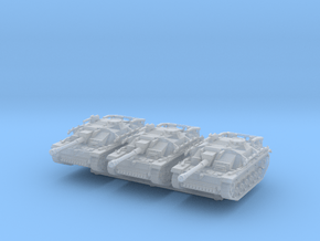 StuG III G late (x3) 1/200 in Clear Ultra Fine Detail Plastic