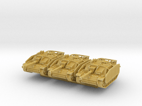 StuG III G late (schurzen) (x3) 1/200 in Tan Fine Detail Plastic