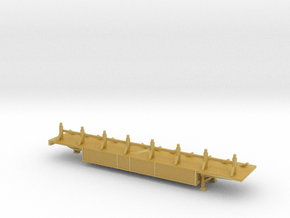 turbo tub load trailer without wheels in Tan Fine Detail Plastic