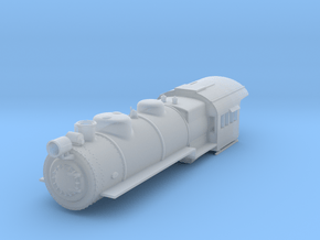 PRR H8/9/10 Boiler Shell S Scale in Clear Ultra Fine Detail Plastic