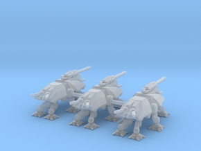 3mm AT-TE Walkers (3) in Clear Ultra Fine Detail Plastic