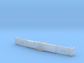 PKP Podwozie zapasowe do Wagonu "Ryflak" Skala Z in Clear Ultra Fine Detail Plastic