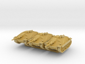 Jagdpanzer 38(t) early (x3) 1/220 in Tan Fine Detail Plastic