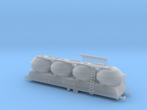Wagon PKP UACS typ(e) 408s Skala N / N Scale in Clear Ultra Fine Detail Plastic