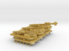 1" Self-Propelled Heavy Artillery Turbolaser (3) in Tan Fine Detail Plastic