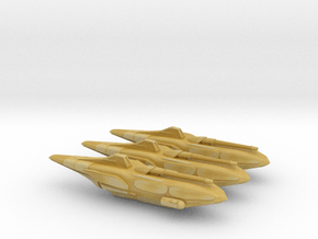 1 inch High Altitude Entry Transport 221 (3) in Tan Fine Detail Plastic