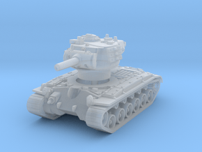 M45 Pershing (no skirts) 1/220 in Clear Ultra Fine Detail Plastic