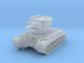 M45 Pershing (skirts) 1/56 in Clear Ultra Fine Detail Plastic
