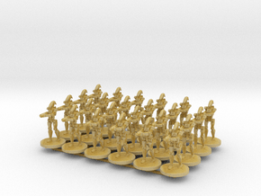 15mm B1 Battle Droids Advancing (24) in Tan Fine Detail Plastic