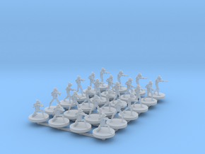 10mm ARF Troopers (24) in Clear Ultra Fine Detail Plastic