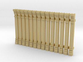 Pilaster, HO scale x 14 in Tan Fine Detail Plastic