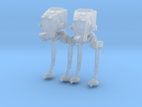 6mm AT-ST (2) in Clear Ultra Fine Detail Plastic